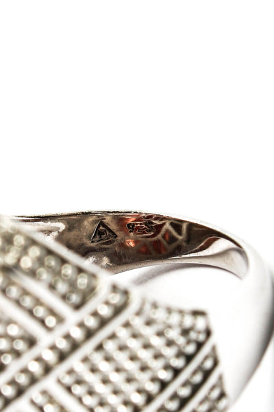 Hilary Joy Womens Sterling Silver Rhodochrosite Ring Sz 7 14.3g