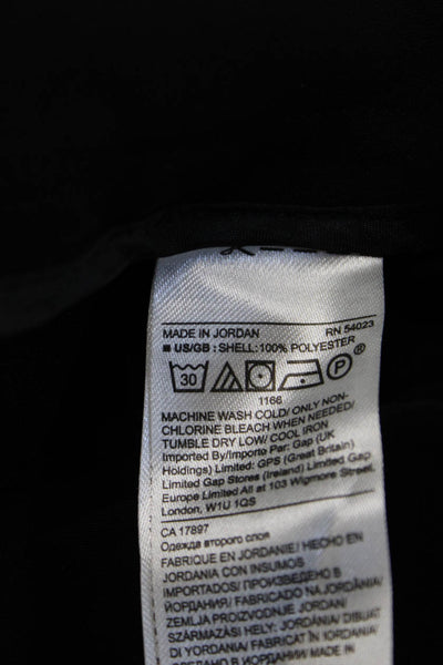 Banana Republic Womens Dress Pants Black 100% Polyester Inseam 28 Size 2