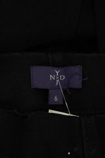 NYDJ Women Ankle Jeggings Black Size 6