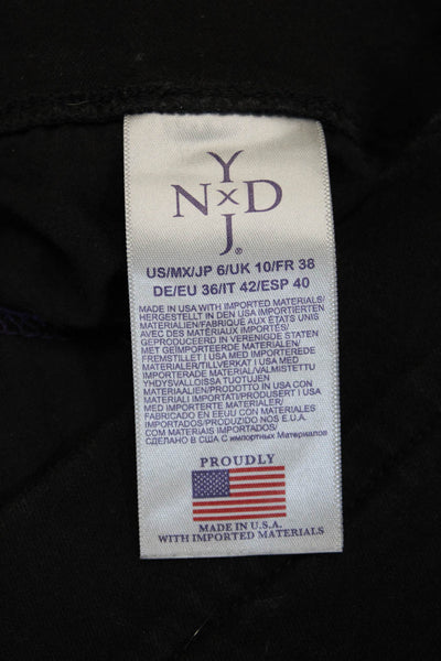 NYDJ Women Ankle Jeggings Black Size 6