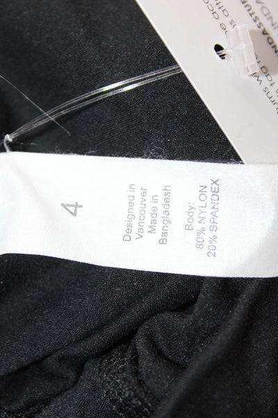 Lululemon Womens Ankle Jegging Black Nylon Spandex Size 2
