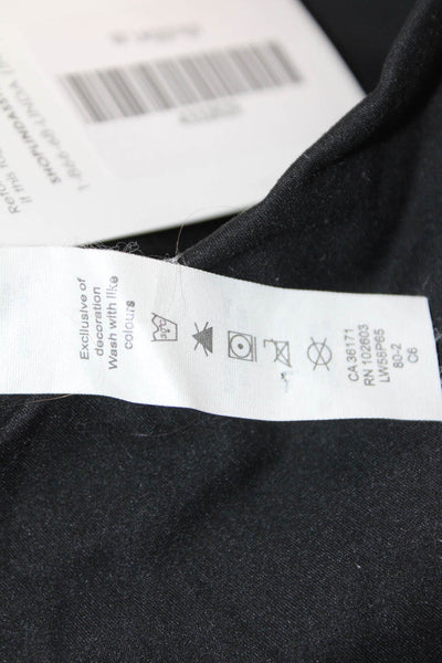 Lululemon Womens Ankle Jegging Black Nylon Spandex Size 2
