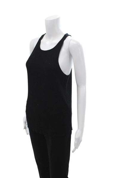 Rag & Bone Jean Women Basic Black Sleeveless Tank Size M