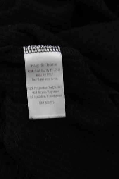 Rag & Bone Jean Women Basic Black Sleeveless Tank Size M