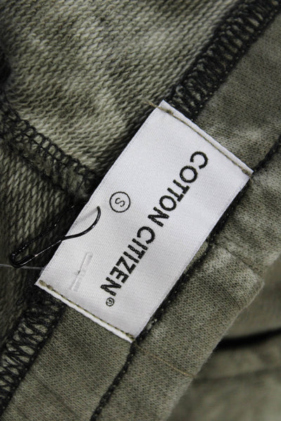 Cotton Citizen Unisex Jogger Sweatpants Dark Gray Camo Drawstring Size S