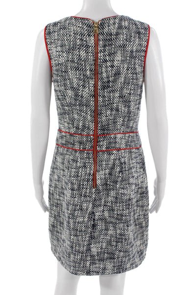 STS Sail To Sable Women Shift Dress Black V-Neck Sleeveless Size 8