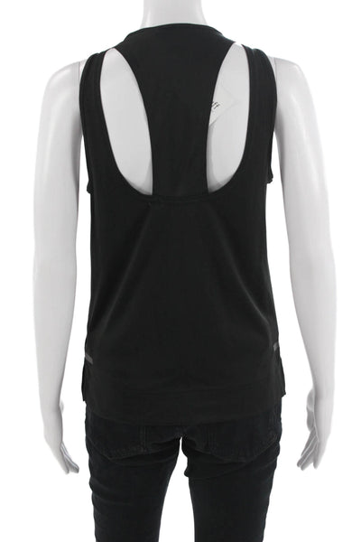 Adidas by Stella McCartney Women Basic Black Sleeveless Round Neck Tank Size XS