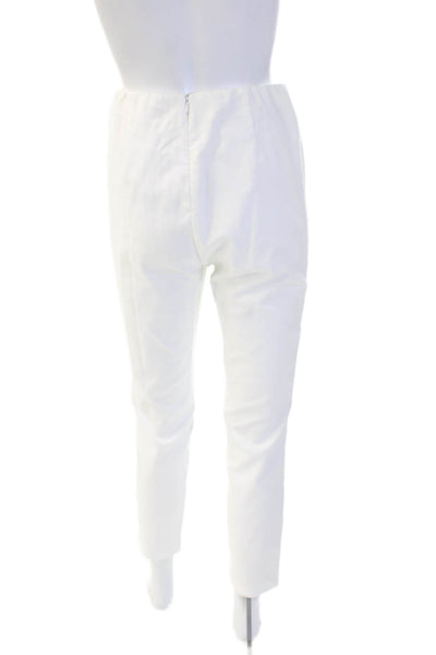 Rag & Bone Women White Ankle Dress Pants Cotton Zip Size 4