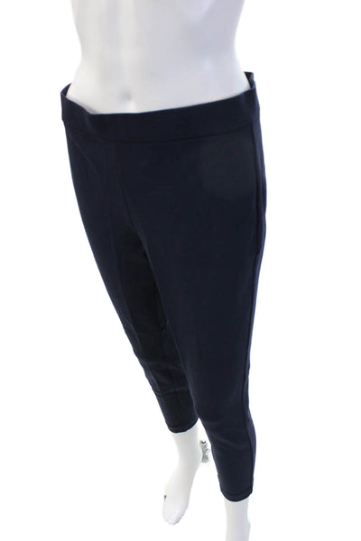 J Crew Women Ankle Cropped Dark Blue Pants Size PL