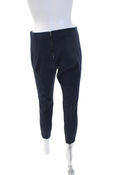 J Crew Women Ankle Cropped Dark Blue Pants Size PL