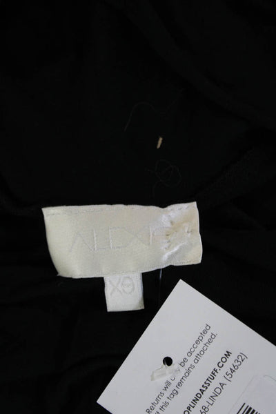 Alexis Womens Black Sleeveless Tunic Tank Modal Designer Size XS