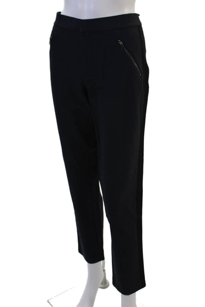Rebecca Taylor Women Ankle Cropped Dress Pants Black Size 8