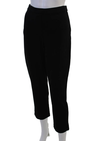 Rachel Zoe Womens Ankle Cropped Pants Black Size M