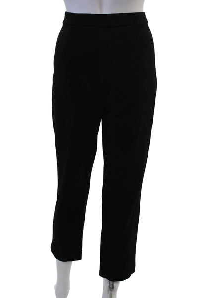 Rachel Zoe Womens Ankle Cropped Pants Black Size M