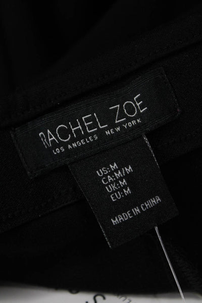 Rachel Zoe Womens Ankle Cropped Pants Black Size M