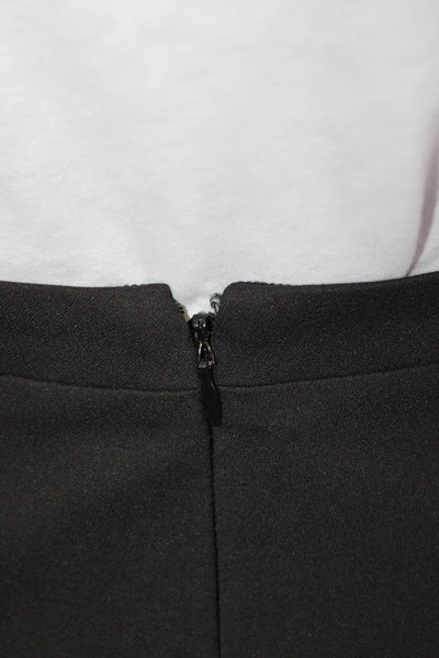 J Crew Womens A-Line Mini Skirt Black Size 2