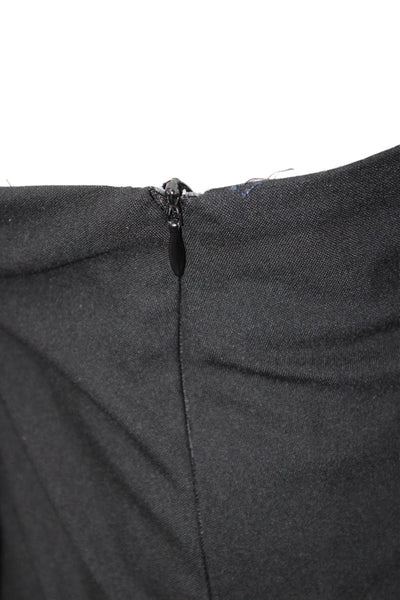 Zara Women Black Mini Wrap Skirt Size S