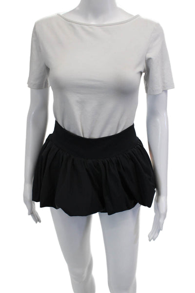FP Movement Women Mini Skater Skort Black 100% Polyester Size S