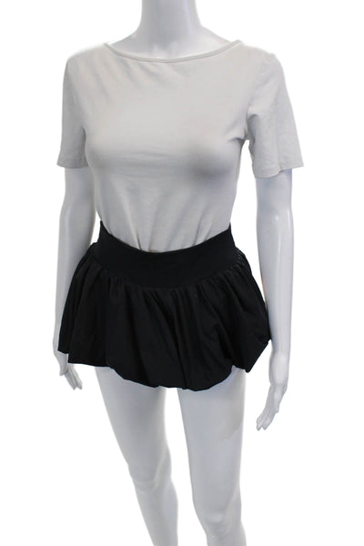 FP Movement Women Mini Skater Skort Black 100% Polyester Size S