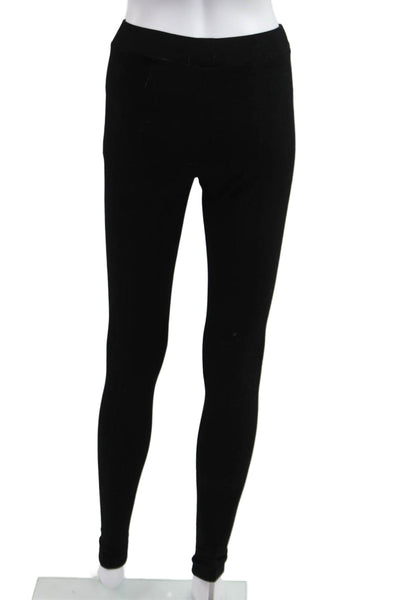 Vince Womens Ankle Jeggings Black Cotton Blend Size S