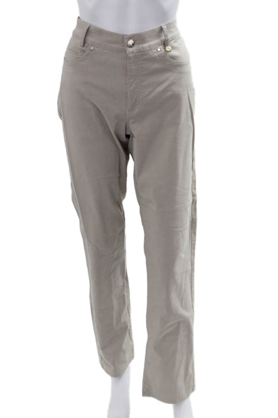 Golfino Unisex Chinos Beige Button Closure Size 10
