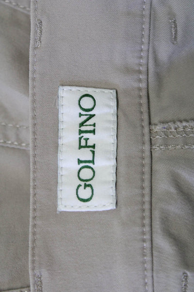 Golfino Unisex Chinos Beige Button Closure Size 10