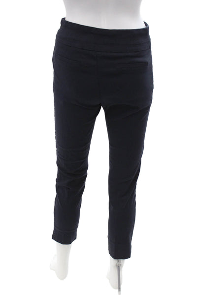 Renuar Women Ankle Cropped Dress Pants Dark Blue Size 2