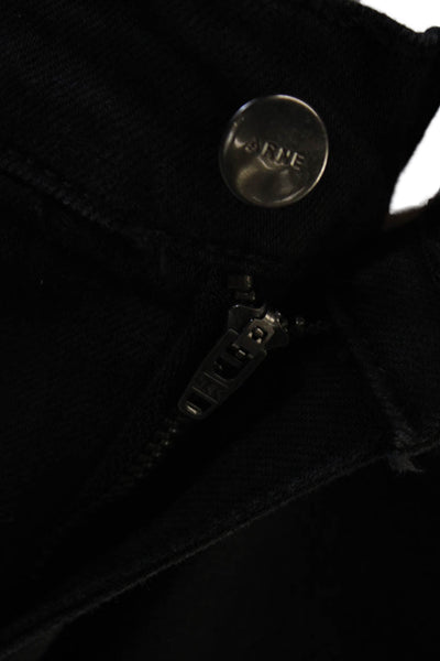 Arne Mens Straight Black Jeans Big & Tall Size 38