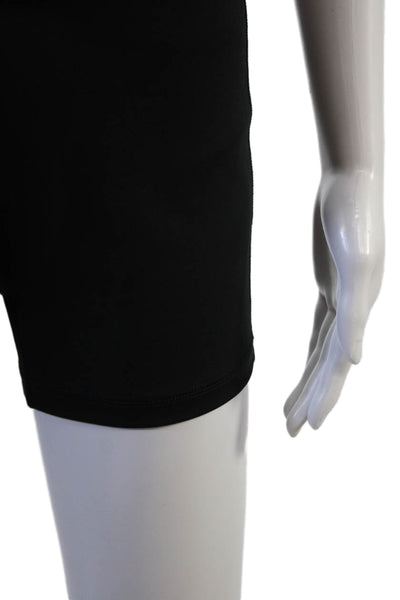 Nike Women Skort Black Solid Short 88% Polyester 12% Spandex Size L