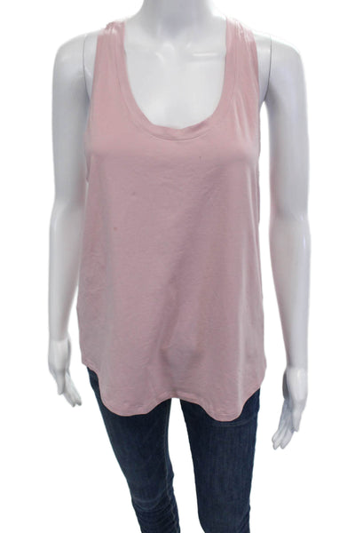 Lululemon Womens Basic Sleeveless Tank Pink Polyester Round Neck Size S