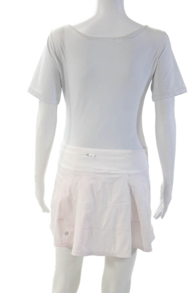 Lululemon Womens Mini Skort White Size 4