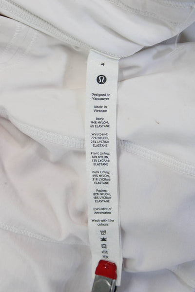Lululemon Womens Mini Skort White Size 4