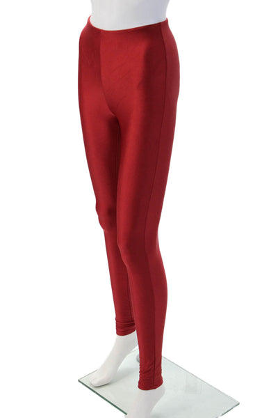 Naked Wardrobe Womens Ankle Jeggings Red 80% Nylon 20% Spandex Size S