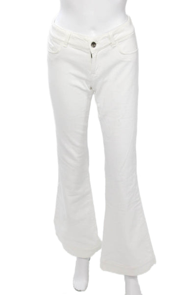 J Brand Women High Rise White Jeans Inseam 32 Size 29