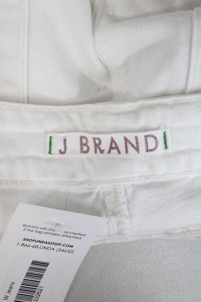 J Brand Women High Rise White Jeans Inseam 32 Size 29