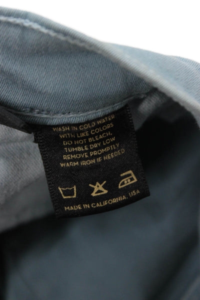 J Brand Christopher Kane Womens Skinny Jeans Light Blue Cotton Elastane Size 26