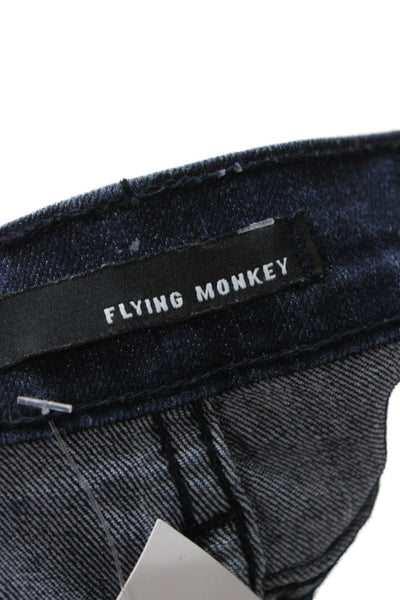 Flying Monkey Womens Dark Blue Skinny Denim Jeans  Size 13