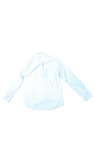 Vineyard Vines Boys Collared Long Sleeves Button Down Shirt Striped Size 12