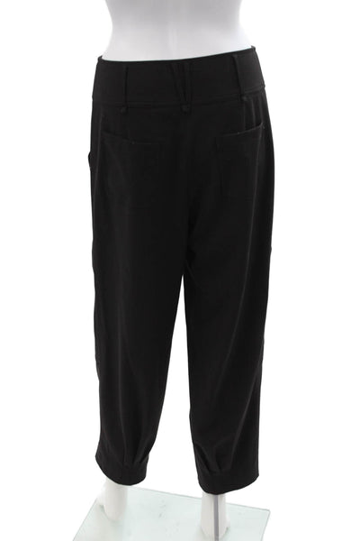 Insight Womens Cropped Cargo Pants Black Size 2