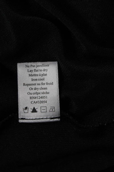 Porridge Anthropologie Women Basic Black Sleeveless Tank Round Neck Size S