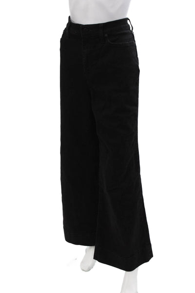 J Crew Women High Rise Black Jeans Button Fly 99% Cotton 90s Size 29