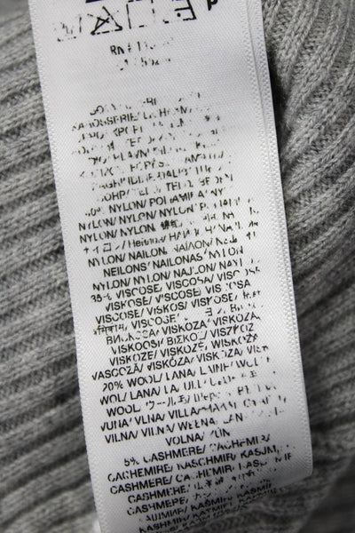 7 For All Mankind Women Pullover Sweater Gray Crew Neck Long Sleeve Size XS
