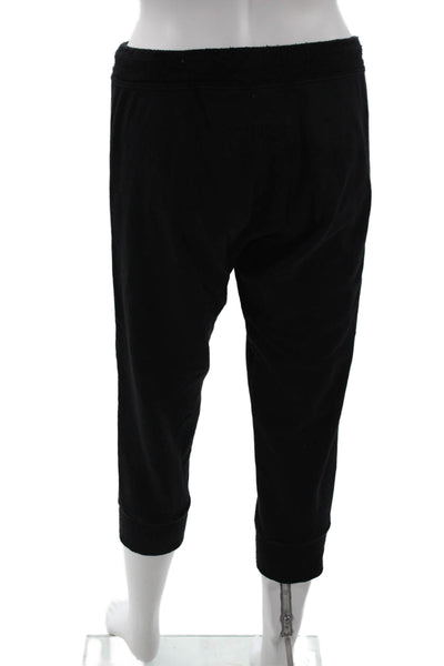 Christina Lehr Unisex Black Pullover Sweatshirt Cotton Crew Neck Size 1