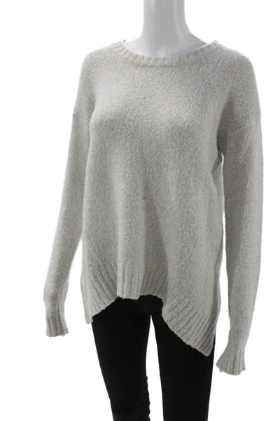 Feel The Piece Unisex Gray Pullover Sweaters Crewneck Long Sleeve Size One Size