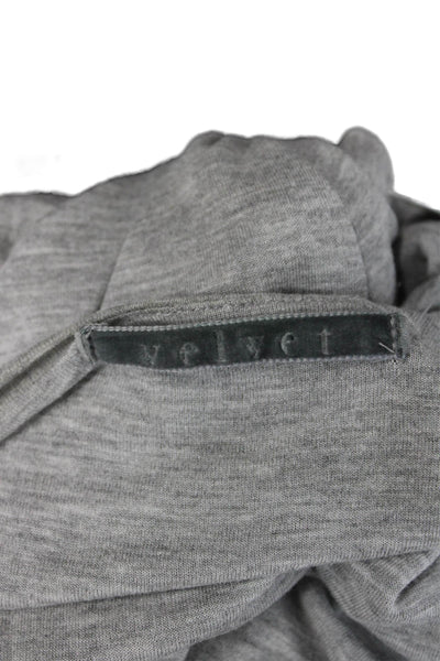 Velvet Womens Gray Tank Dress Rayon Blend Mid Calf Petite Size S