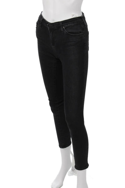 AG Womens Dark Gray Skinny Ankle Jeans Size 25