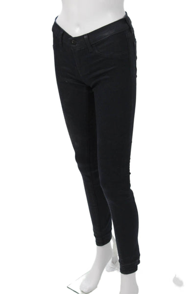 AG Womens Dark Gray Skinny Ankle Jeans Size 25
