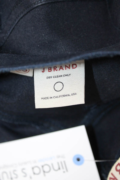 J Brand Womens Ankle Skinny Jeans Dark Blue Mid Rise Size 25