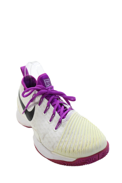 Nike Womens Air Zoom Ultra React Tennis Athletic Sneakers White Size 9