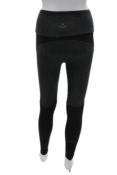 Beyond Yoga Women Ankle Leggings Black Polyester Spandex Size XS